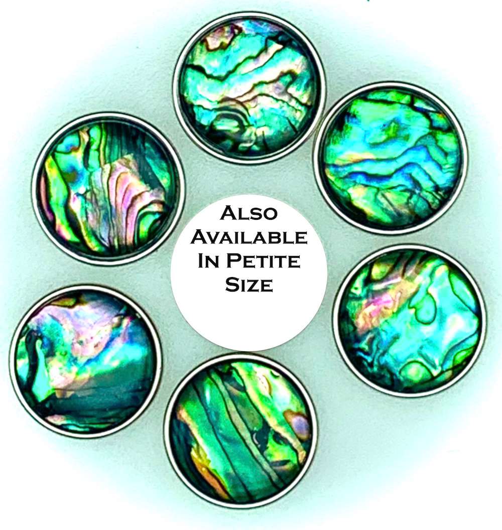 Statement Abalone Style Snap