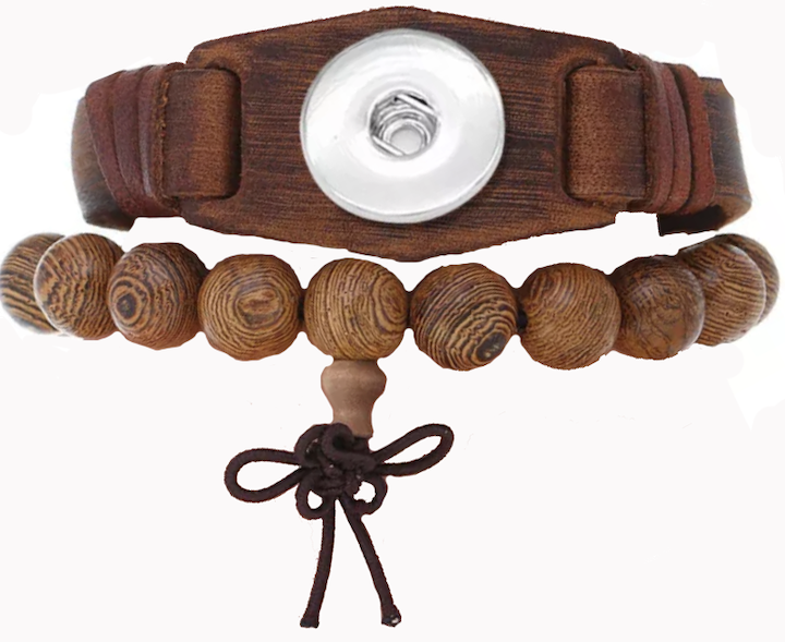 Statement Leather Bracelet
