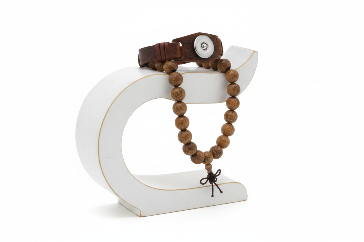 Statement Leather Bracelet
