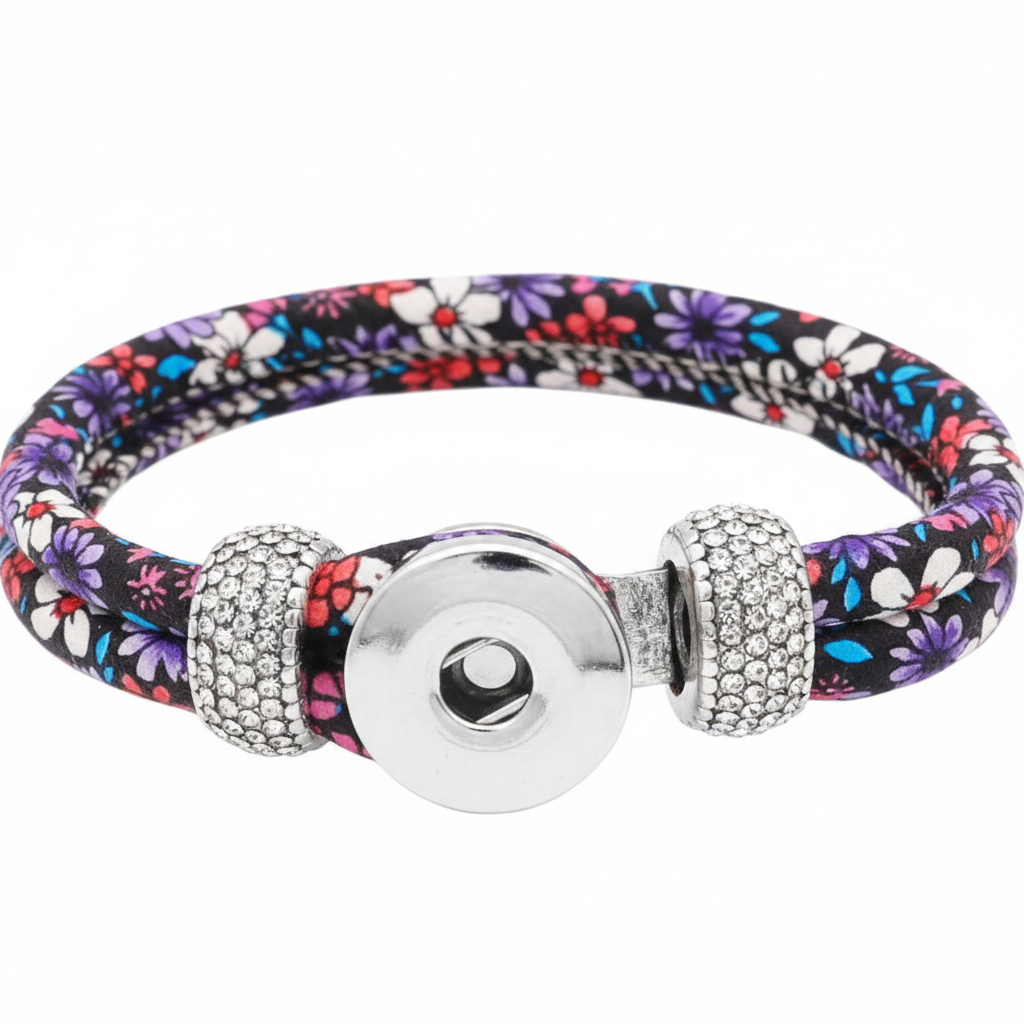 Statement Floral Bracelet