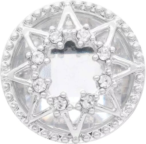 Statement Crystal Bling Star Snap