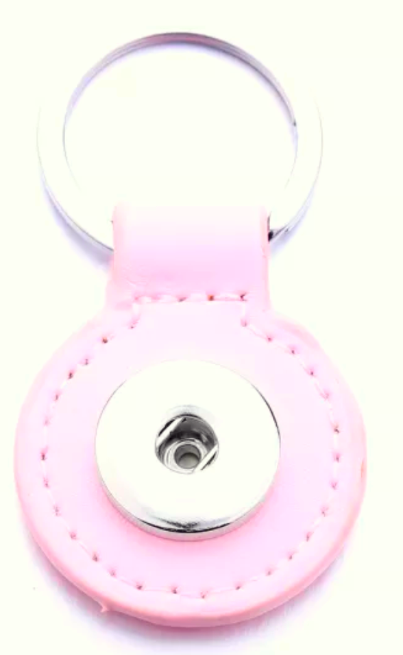 Statement 1 Snap Keychain: Pink