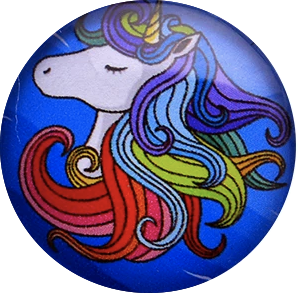 Statement Rainbow Unicorn Snap