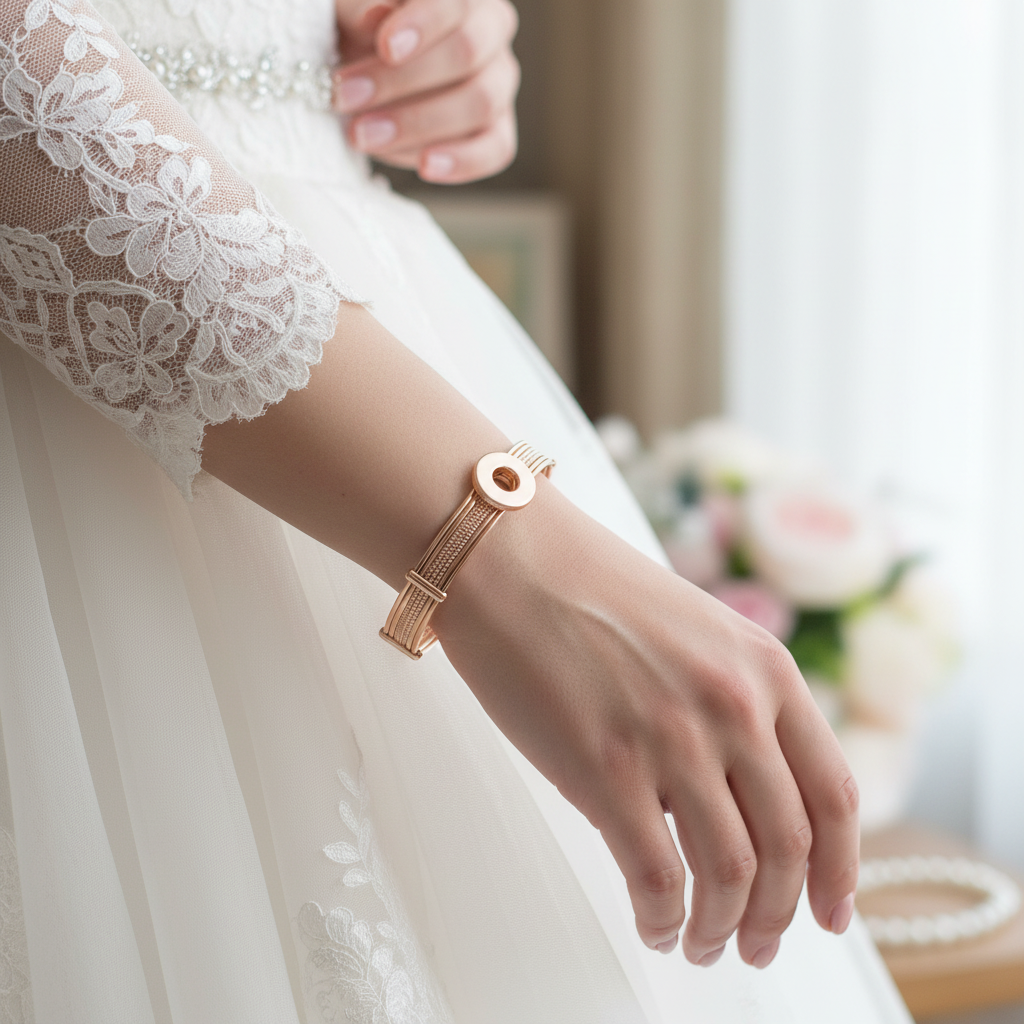 Petite Rose Gold Adjustable Bracelet