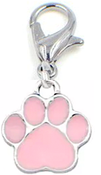 Pink Paw Charm