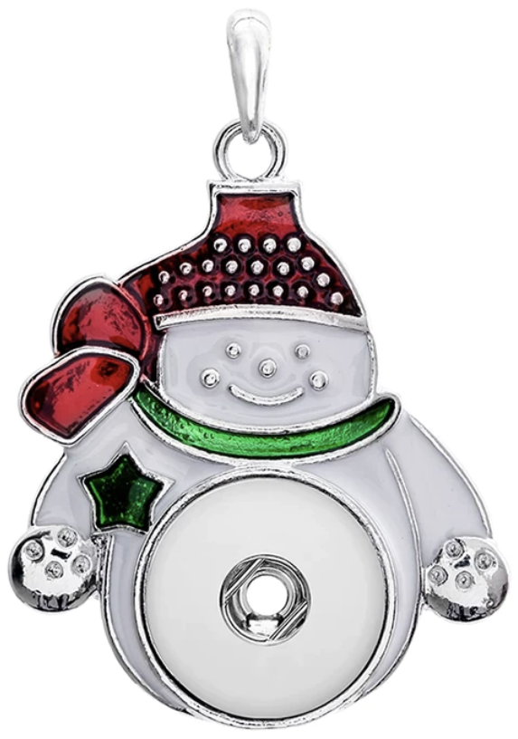 Statement Snowman Necklace