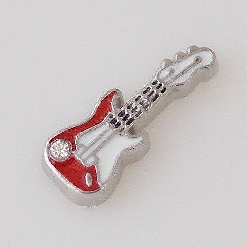 Guitar Locket Charm