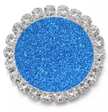 Statement Polar Sea Holographic Bling Glitter Snap