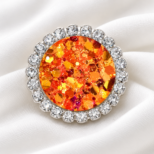 Statement Snap Dragon Bling Glitter Snap