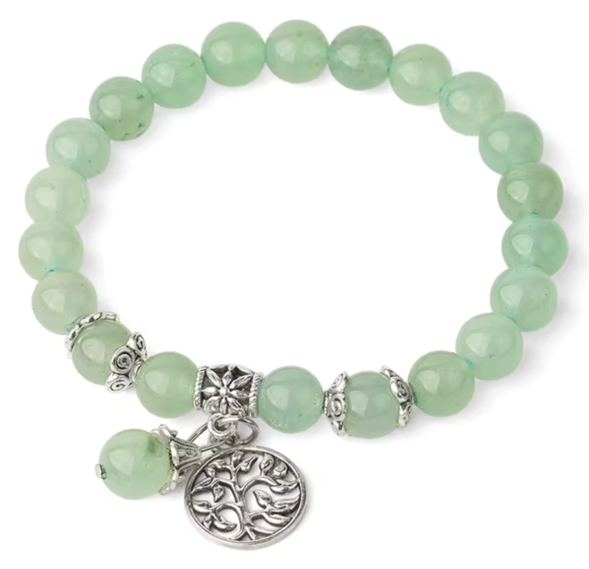 Green Aventurine Stretch Bracelet