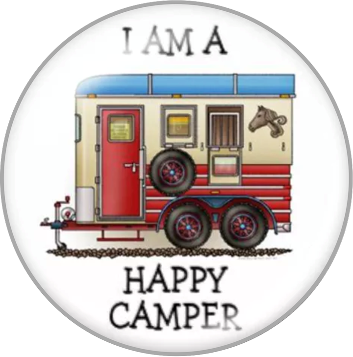 Statement Happy Camper Snap