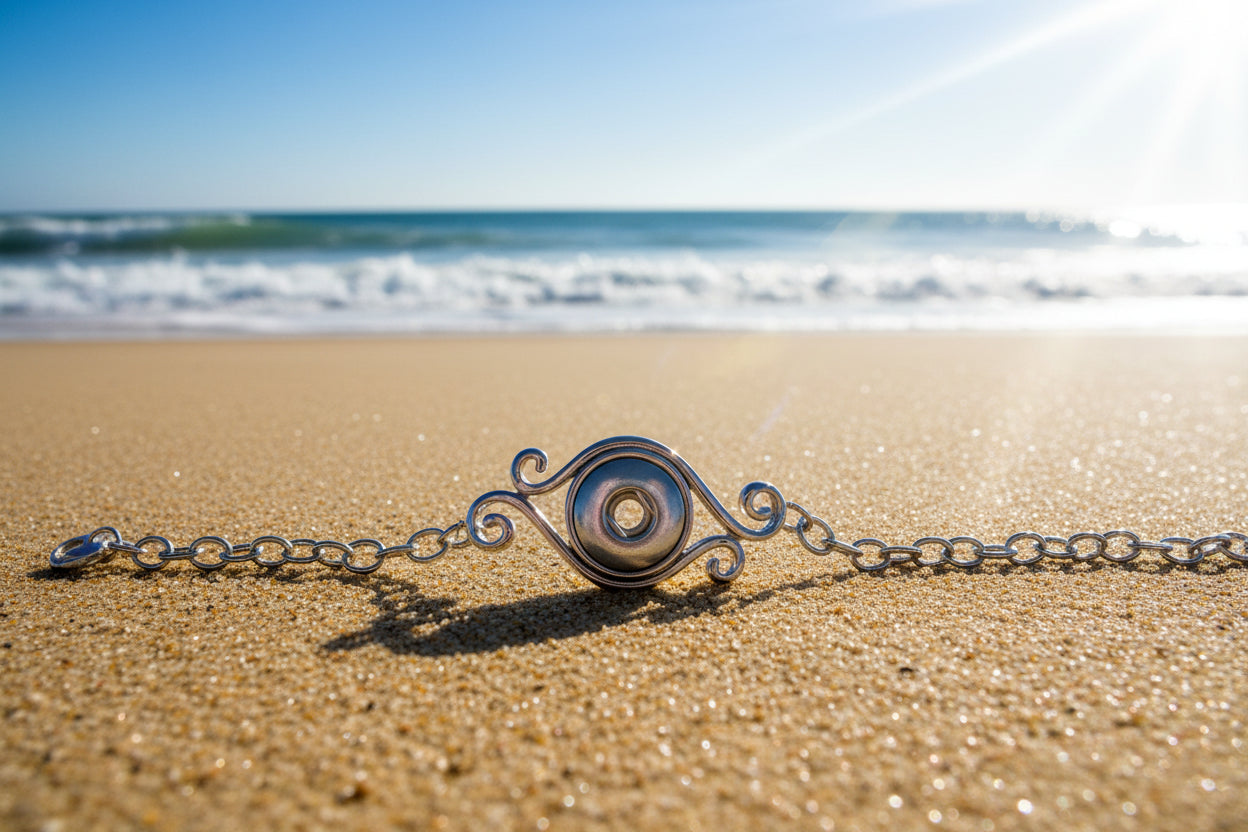 Petite Dainty Silver Tone Bracelet