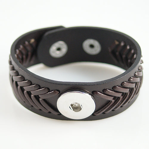 Statement Leather Bracelet