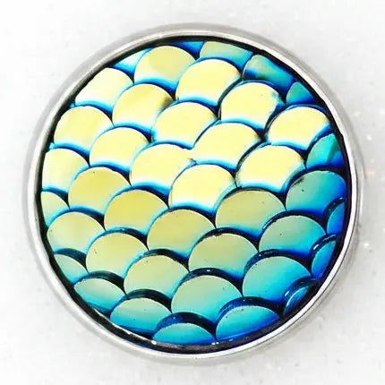 Colorful Scales Statement Snap Snappy Jewels