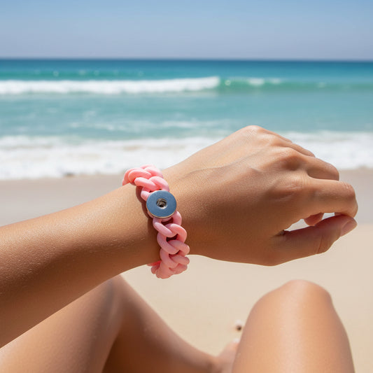 Statement Silicone Stretch Bracelet