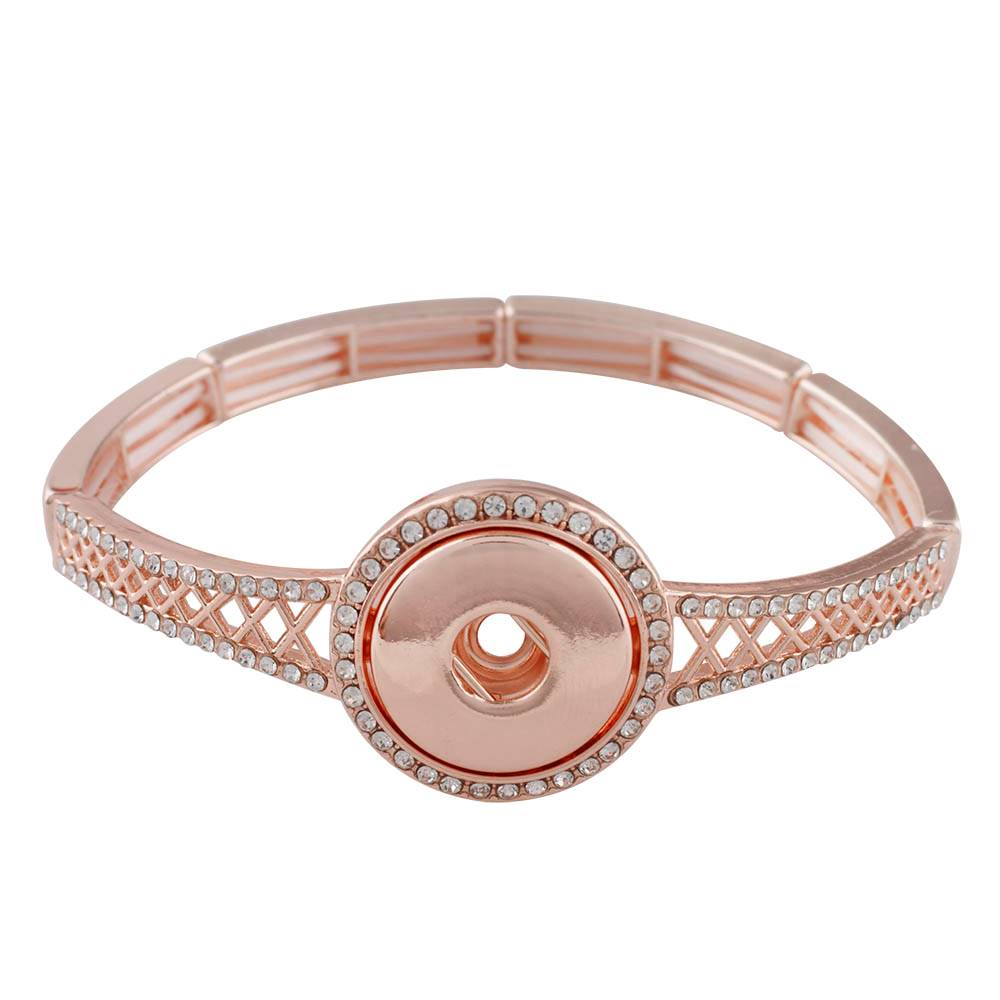 Statement Crystal Bling Stretch Bracelet