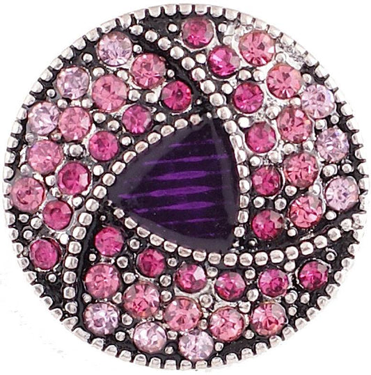 Statement Bling Swirl Snap