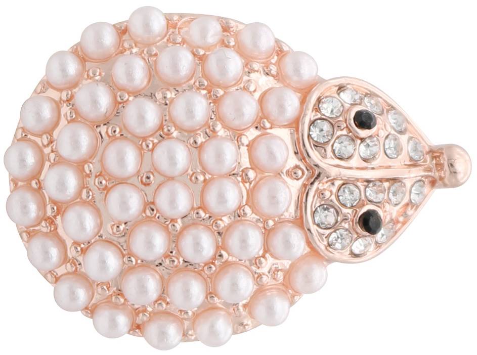 Statement Cute Rose Gold Hedgehog Snap