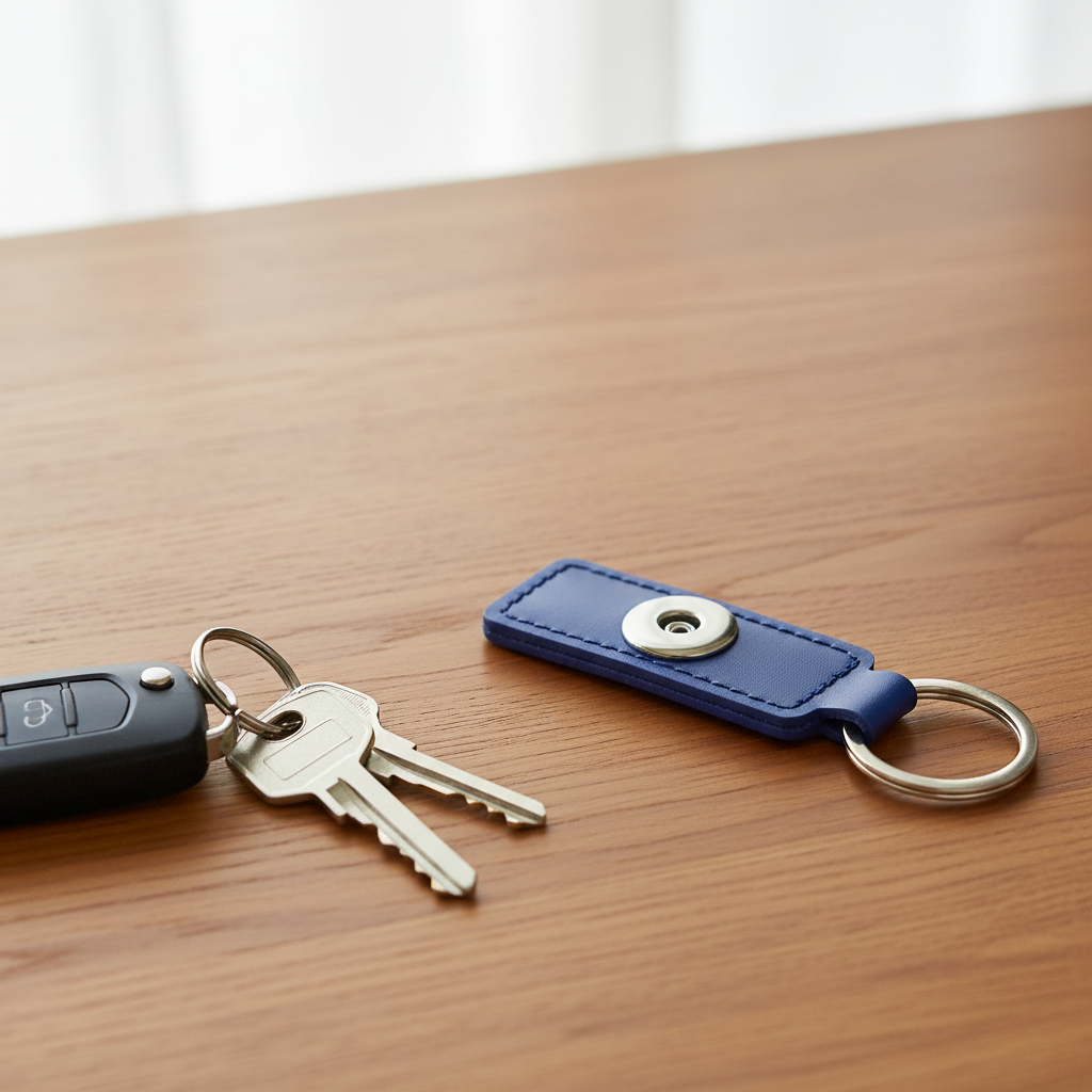 Statement 1 Snap Keychain/Purse Decoration: Deep Blue
