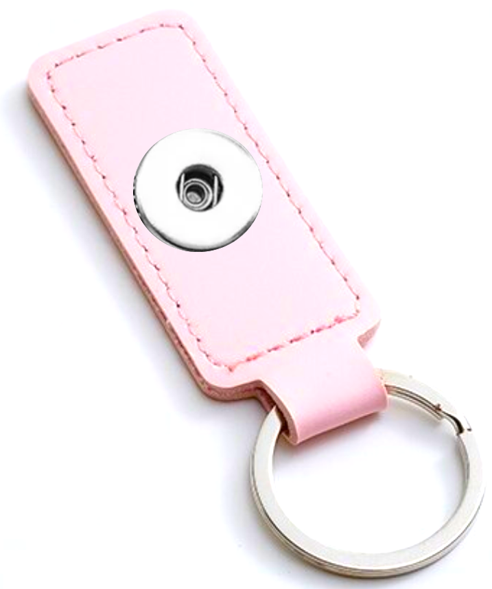 Statement 1 Snap Keychain: Pink