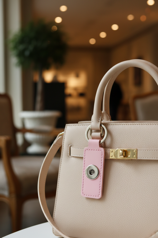 Statement 1 Snap Keychain/Purse Decoration: Pink