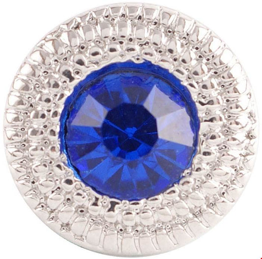 Petite Crystal Swirl Snap