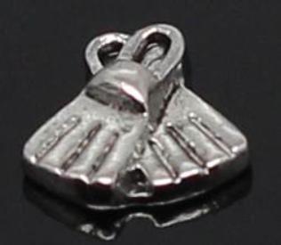 Silver Fins Locket Charm