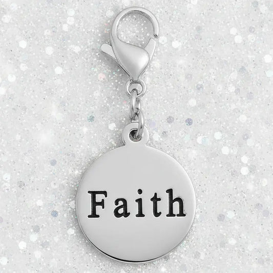 Faith Clip Charm Snappy Jewels