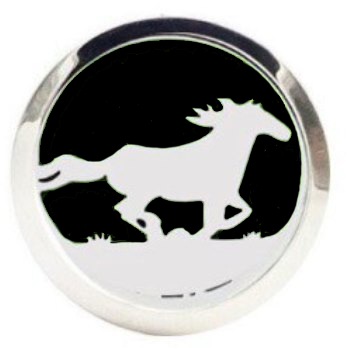 Running Horse Diffuser Statement Snap