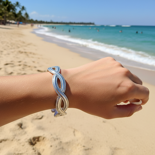 Stainless Steel Twists Bracelet