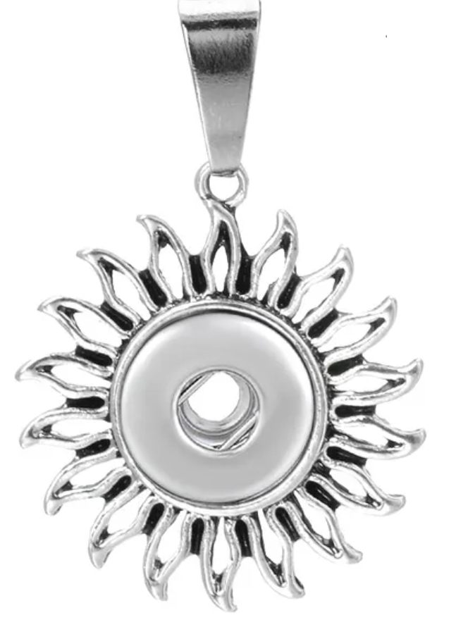 Petite Sun/Sunflower Necklace