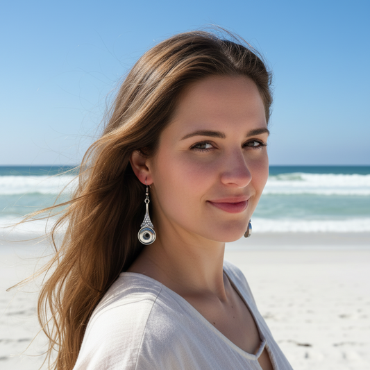 Petite Crystal Drop Earrings