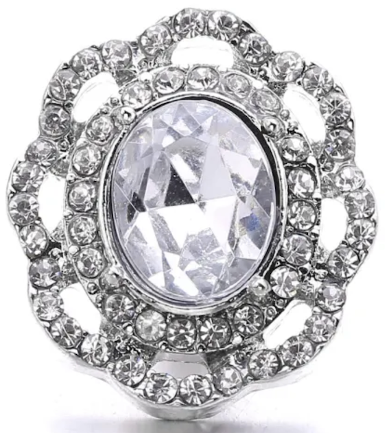 Crystal Vintage Button Cover