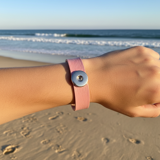 Statement Leather Bracelet