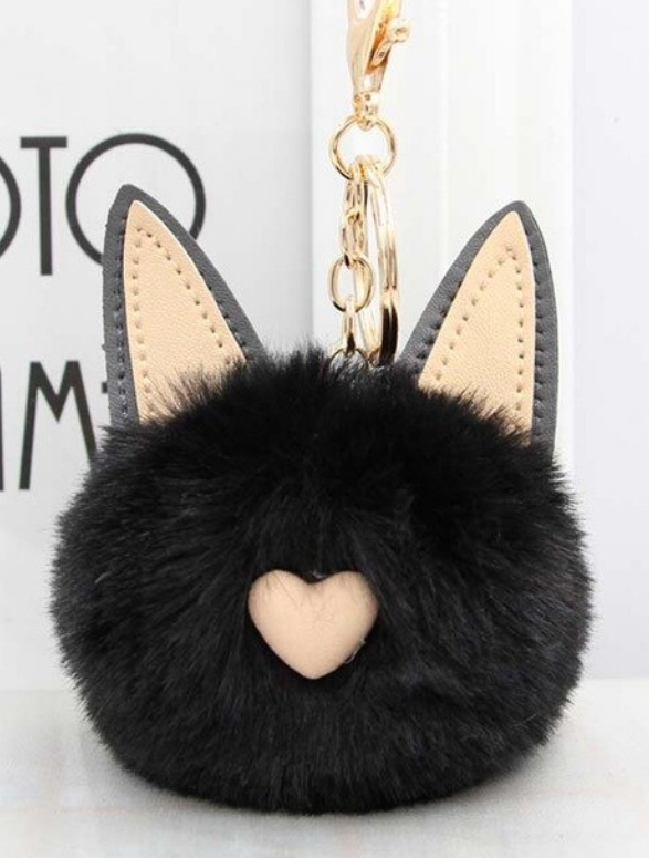 Fluffy Keychain