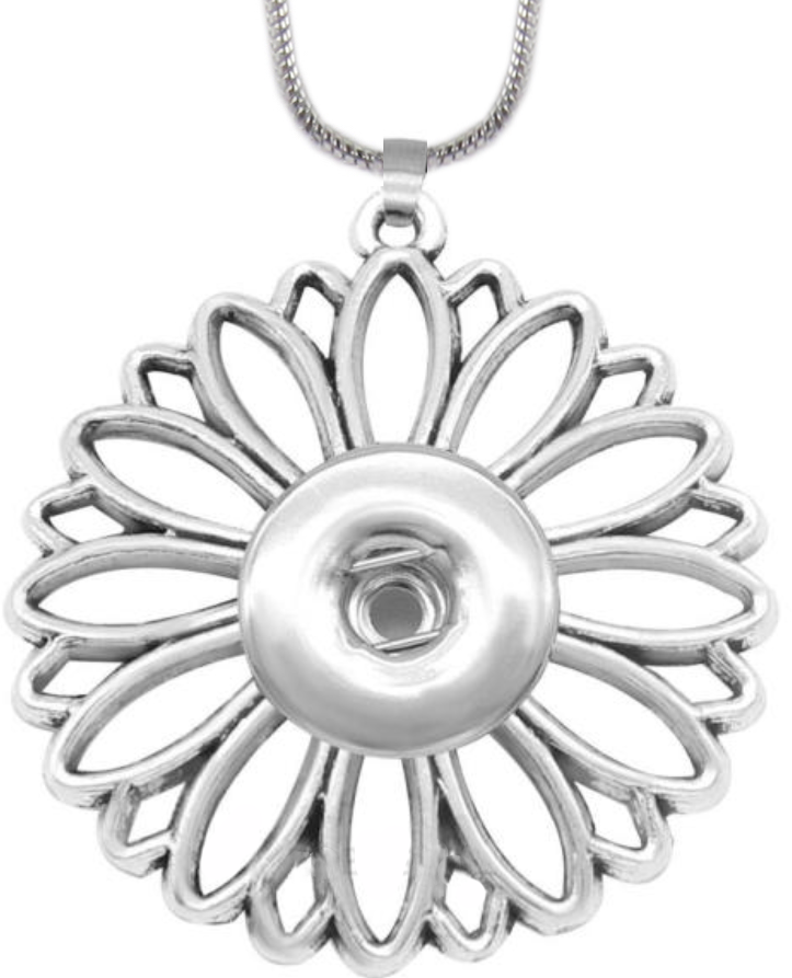 Statement Sunflower Necklace