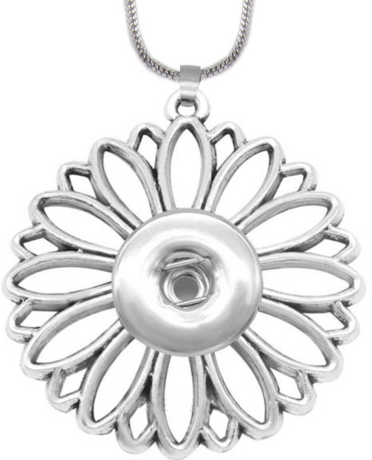 Statement Sunflower Necklace