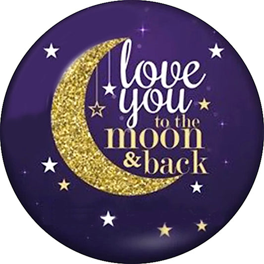 Statement I Love You To The Moon & Back Snap