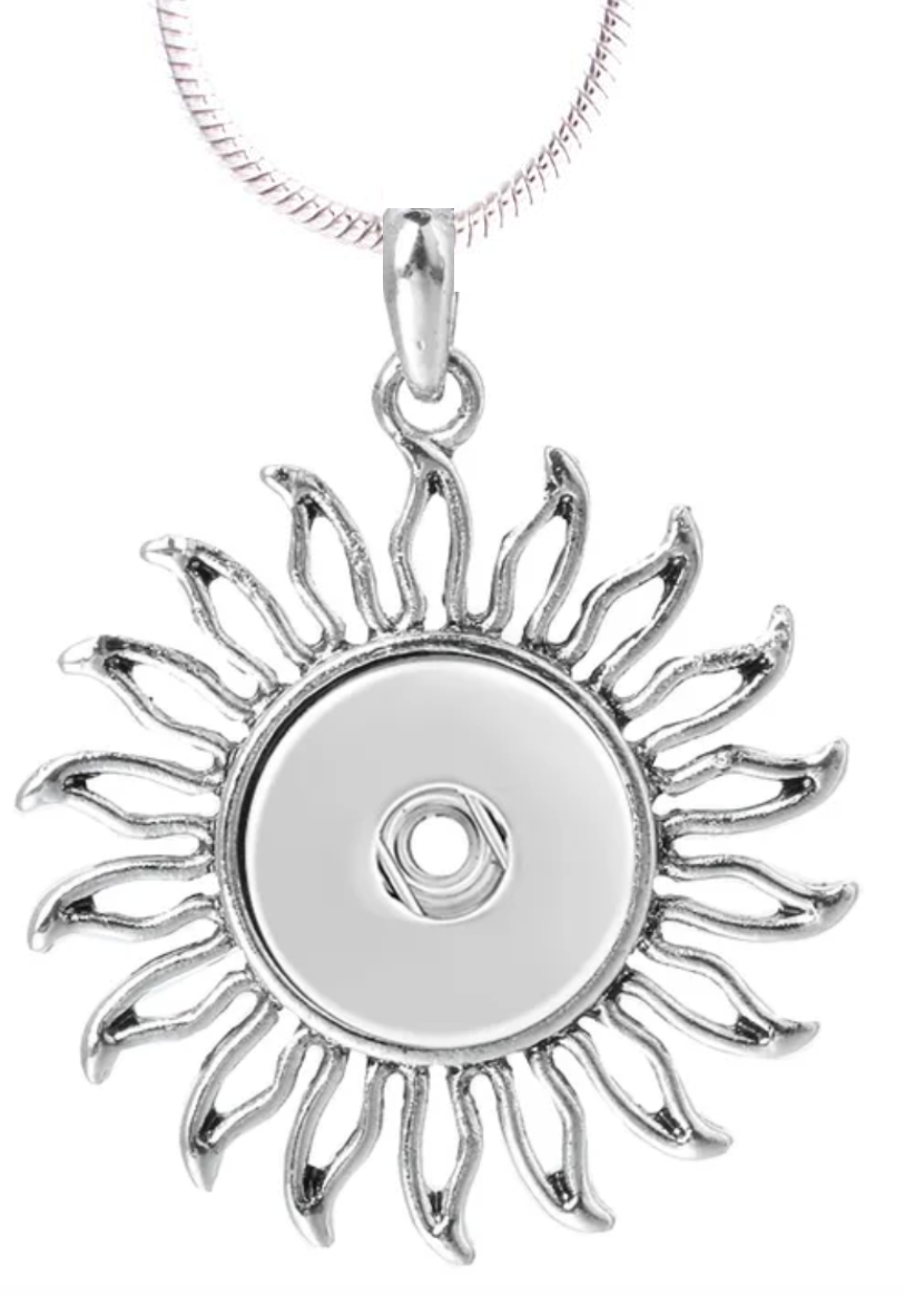 Petite Sun/Sunflower Necklace