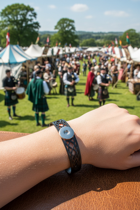 Statement Celtic Style Bracelet