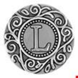 Statement Swirl Letter L Snap