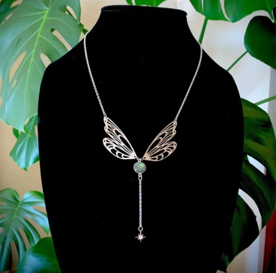 Butterfly Wing Necklace