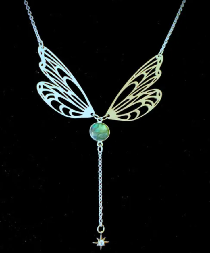 Butterfly Wing Necklace