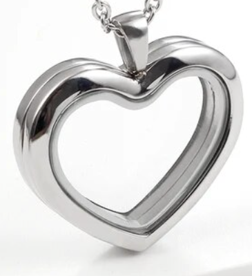 Silver Heart Locket