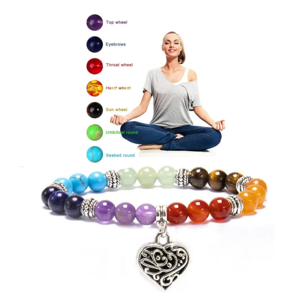 Yoga Chakra Heart Stretch Bracelet