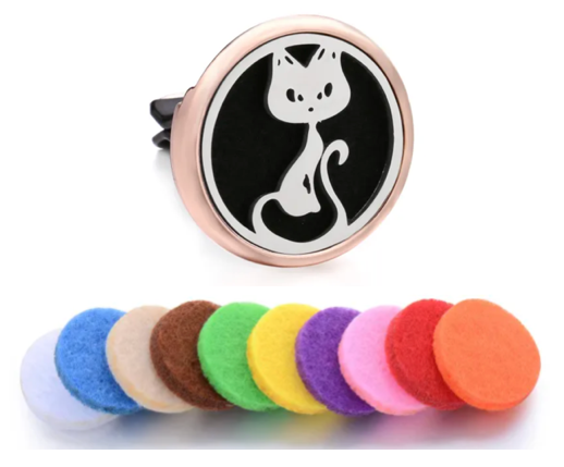 Rose Gold Cat Vent Clip