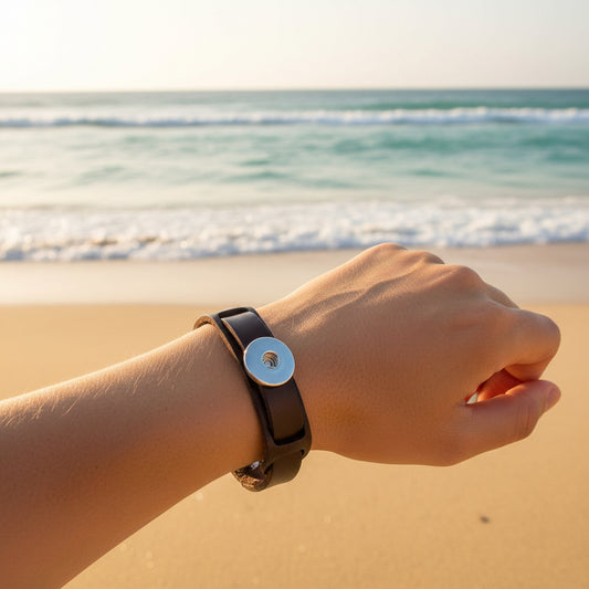 Statement Leather Bracelet
