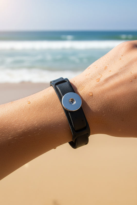 Statement Leather Bracelet