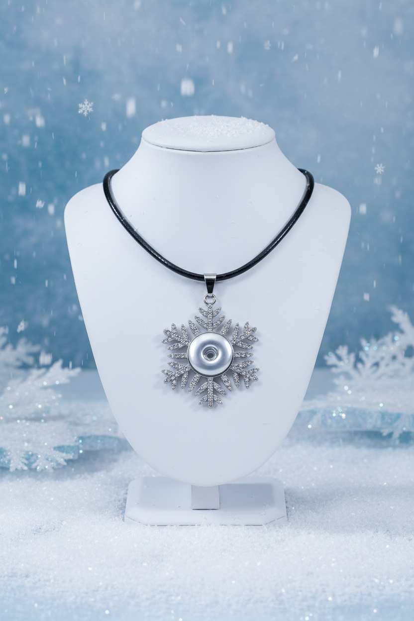Statement Snowflake Necklace