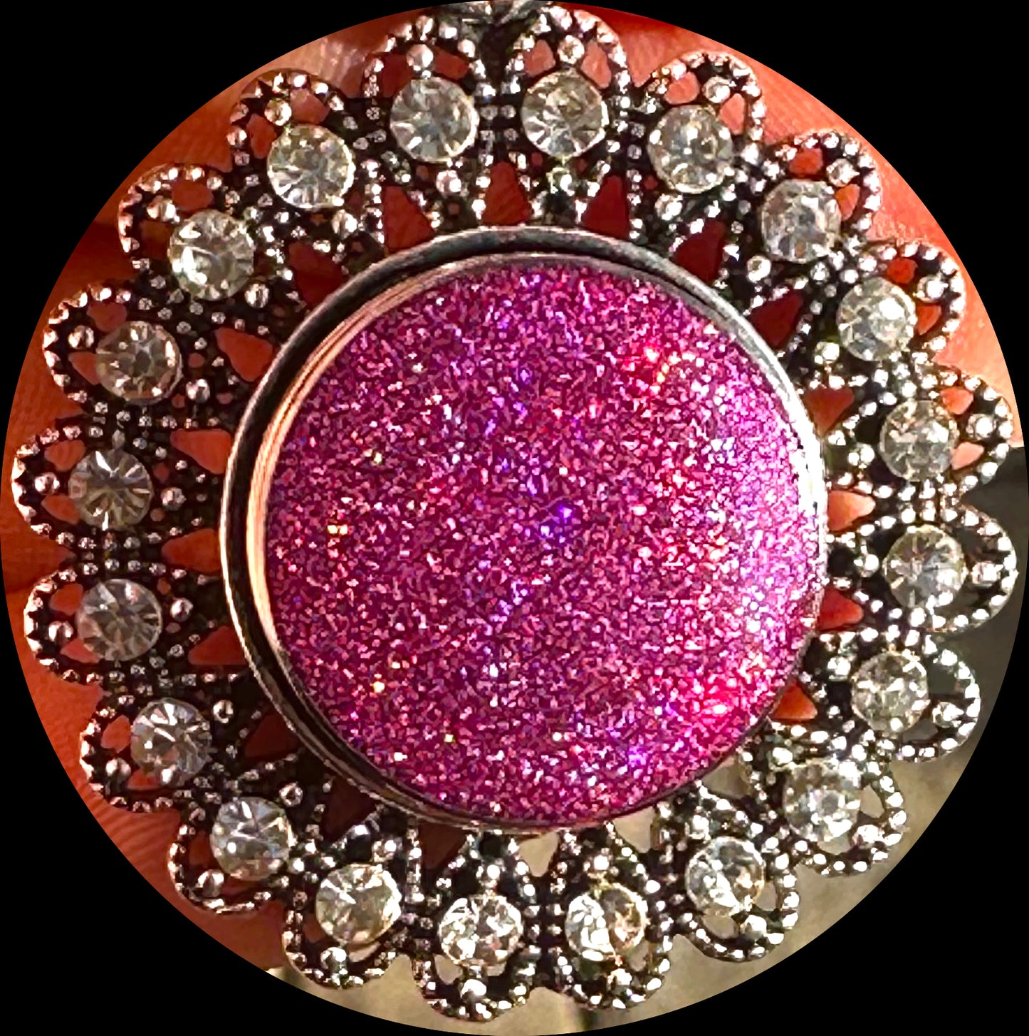 Statement Bahama Mama Holographic Glitter Snap